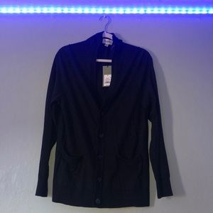 Mens medium charcoal cardigan